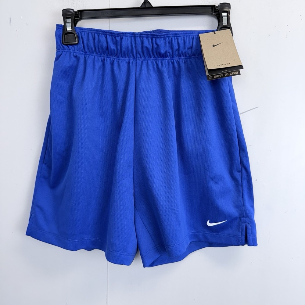 New! NIKE Women Dri-fit‎ Running Shorts Blue Size XS DX6024-408 5" Inseam